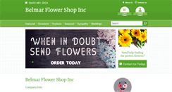 Desktop Screenshot of belmarflowershop.net